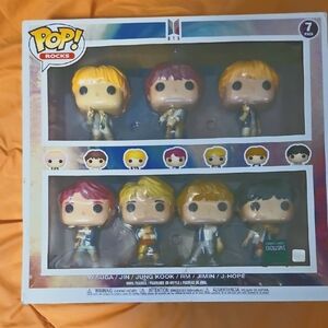 Funko Pop! Rocks BTS 7-Pack Collectible Figures